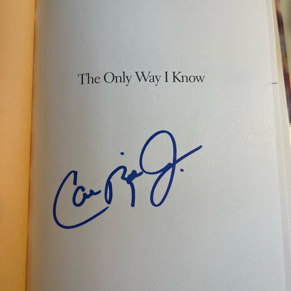 ⚾1997 Signed Cal Ripken Jr’s “The Only Way I Know”. I got to watch him sign it😊 - Picture 2 of 15